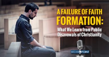 A Failure of Faith Formation