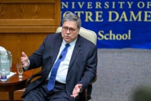 Attorney General Bill Barr: Religious Liberty