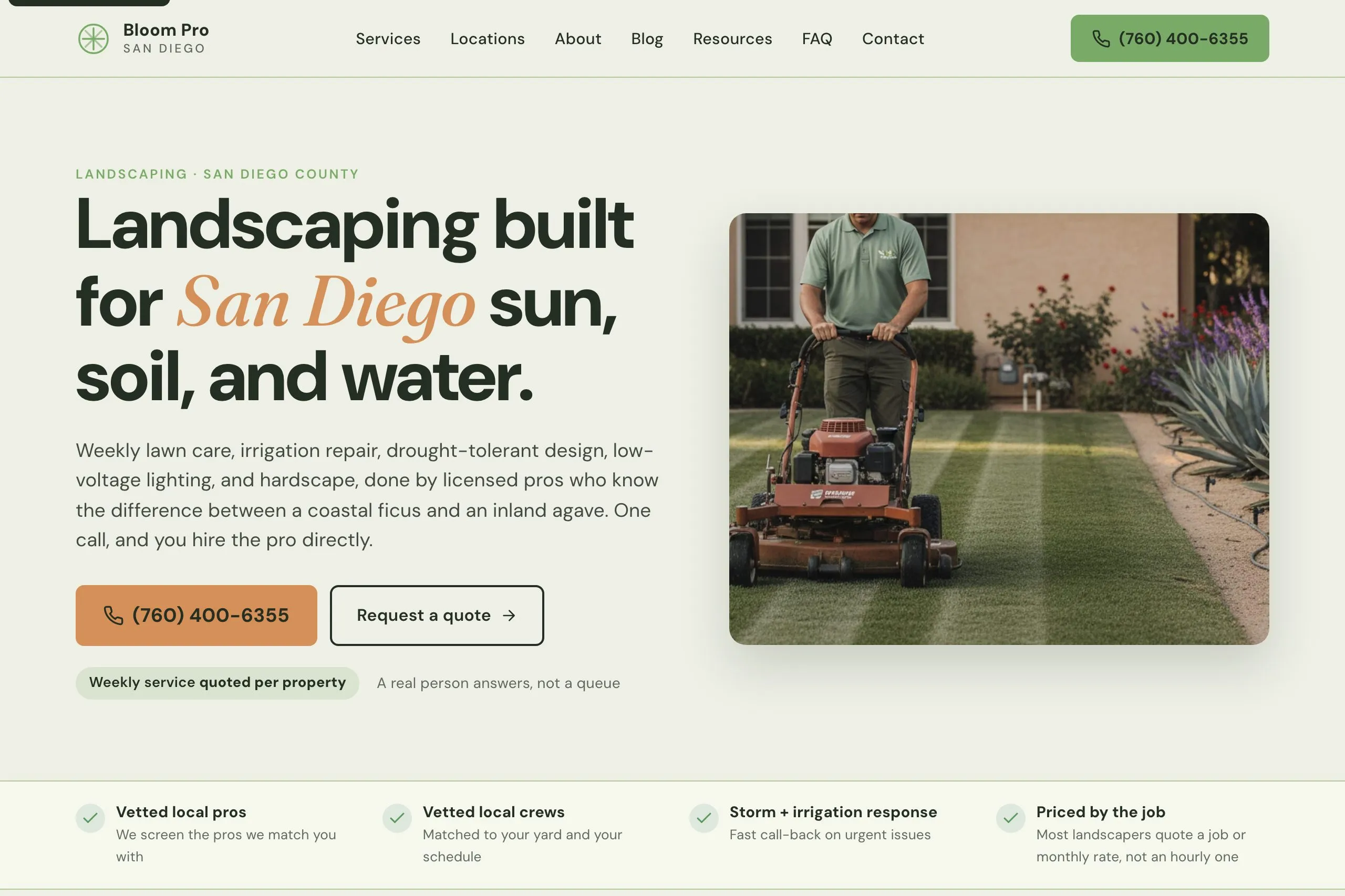 Bloom Pro SD homepage
