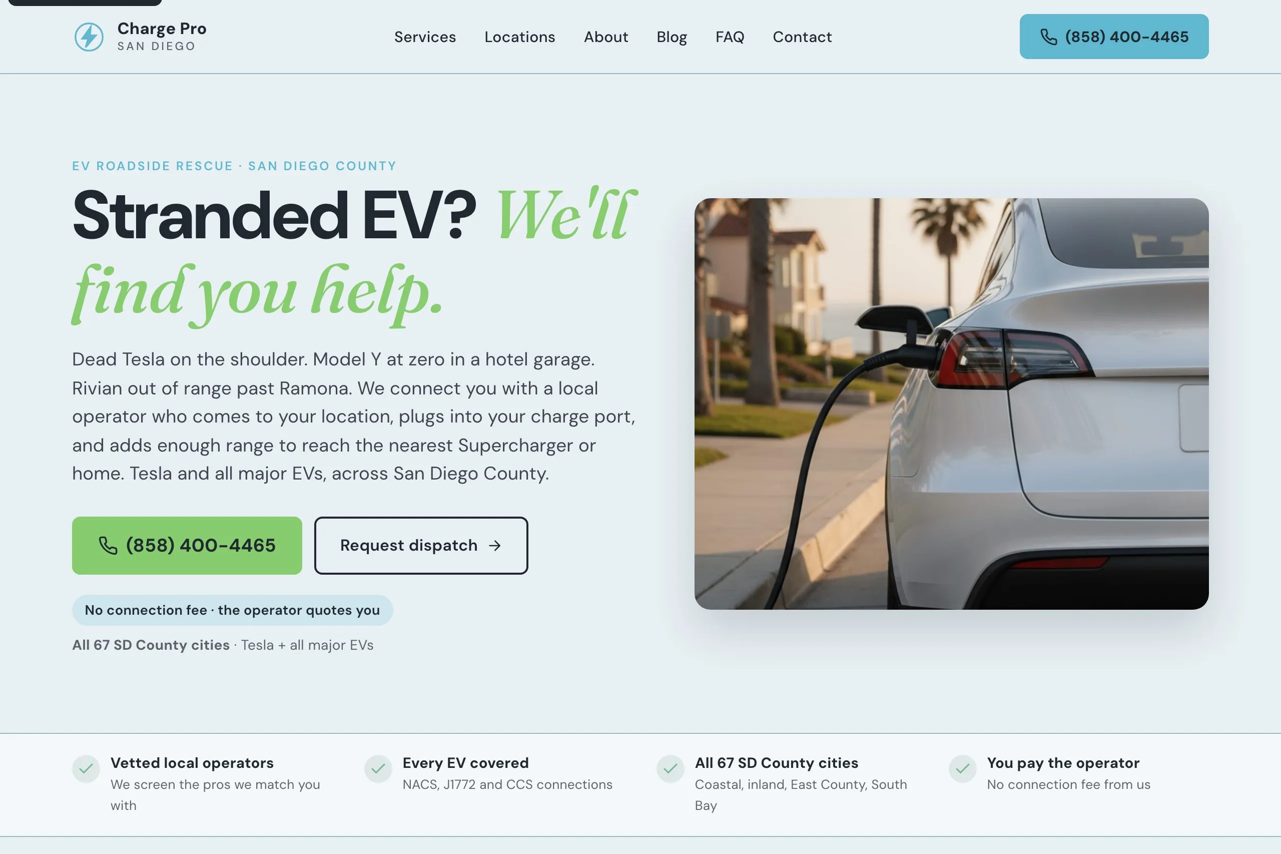 Charge Pro SD homepage