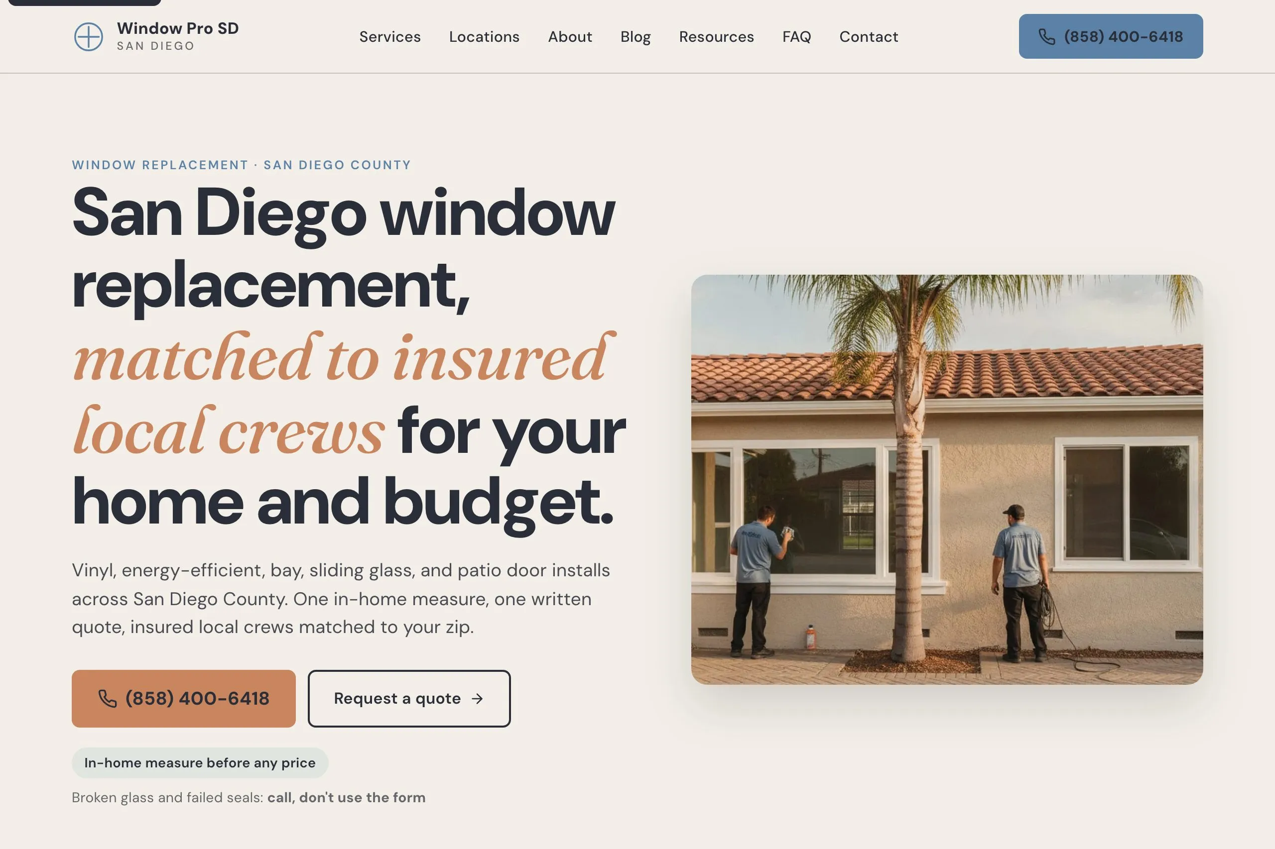 Window Pro SD homepage