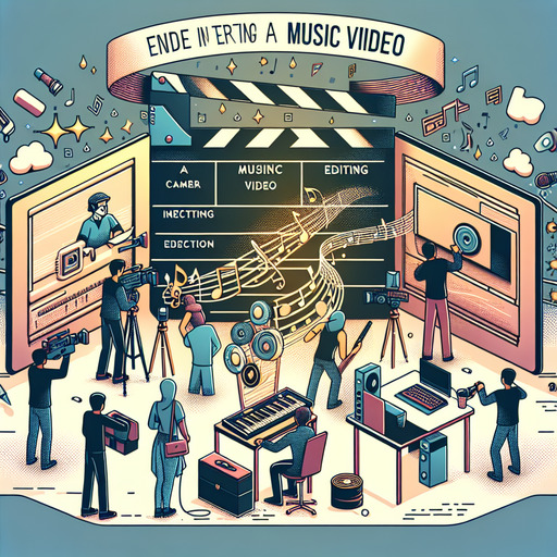 Learn how to break into the music video production industry with tips on filming, editing, directing, lighting, concepts, equipment, and production services.