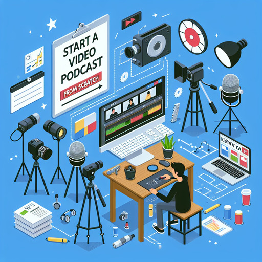 Learn how to start a video podcast from scratch with tips on equipment, setup, recording, editing, and marketing. Perfect for beginners in podcast video production.