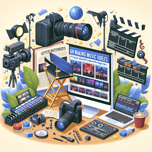 "Discover the essentials of music video production for beginners, including filming, editing, directing, lighting, concepts, equipment, and professional services."