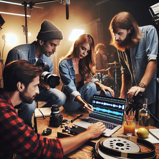 Learn how to collaborate with a music video director for cinematic results. Tips on filming, editing, lighting, concepts, and essential production equipment.