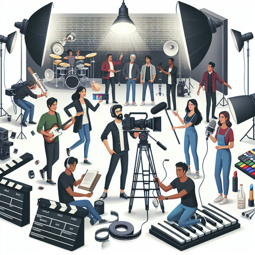 Discover how to start a career in music video production near you. Learn about filming, editing, directing, lighting, concepts, equipment, and production services.