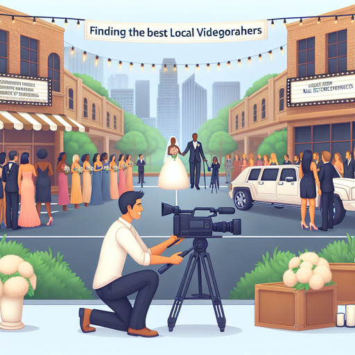 Discover top local videographers for weddings, real estate, and more. Get tips on professional videography services, editing, drone shots, and cinematic video production.