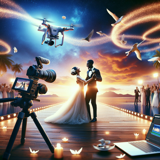 Explore wedding video costs, from cinematic videography to drone services. Find packages and videographers near you for creative, memorable wedding films.